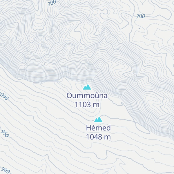 Map of Oummoûna