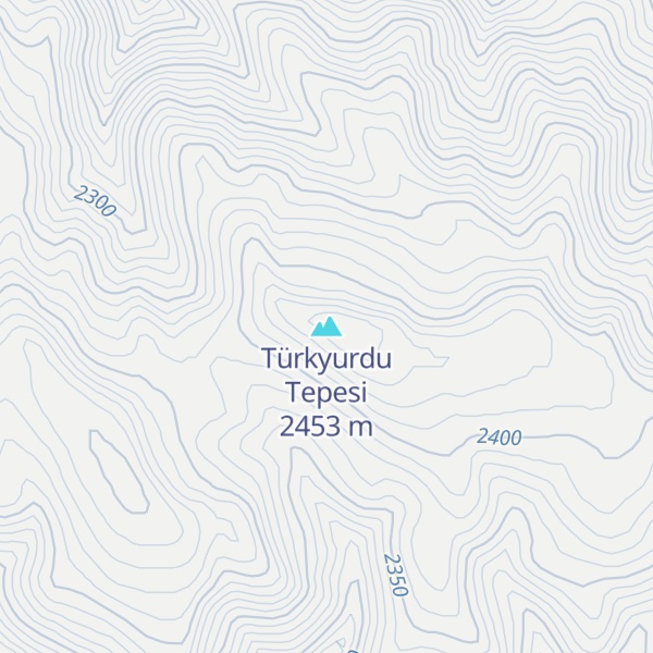 Map of Türkyurdu Tepesi