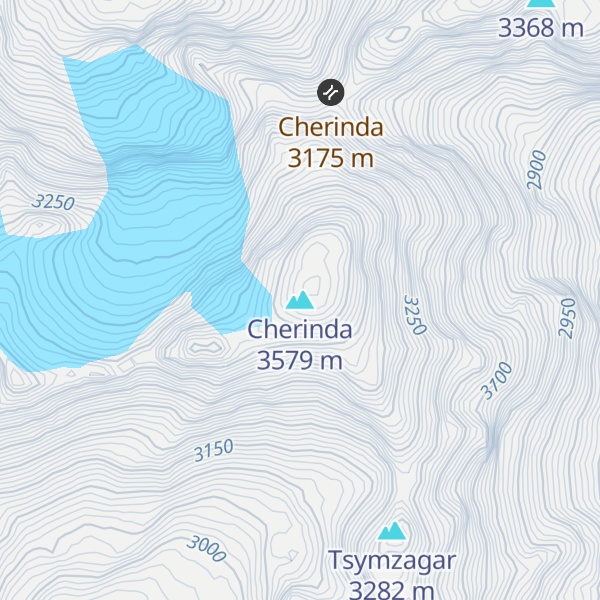 Map of Cherinda
