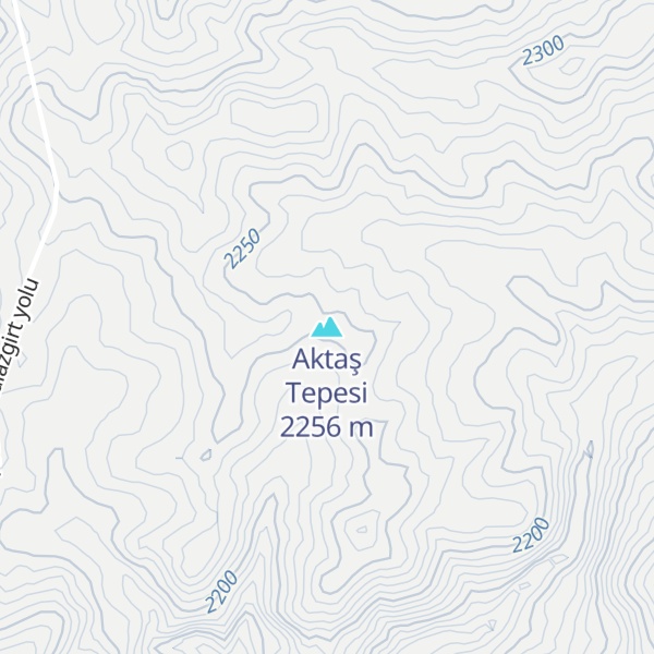Map of Aktaş Tepesi