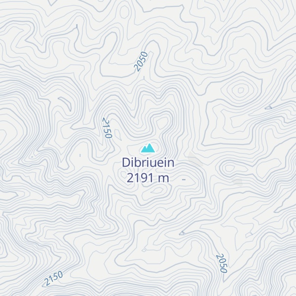 Map of Dibriuein