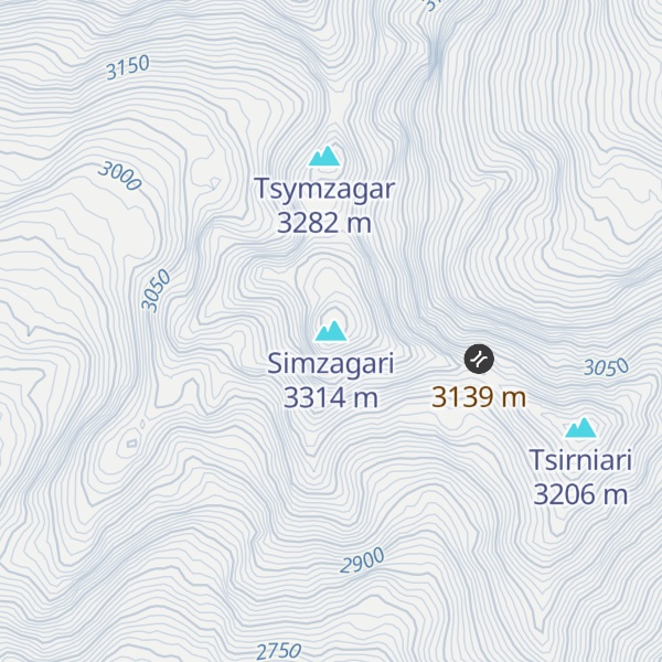 Map of Simzagari