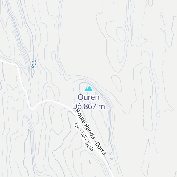 Map of Ouren Dô