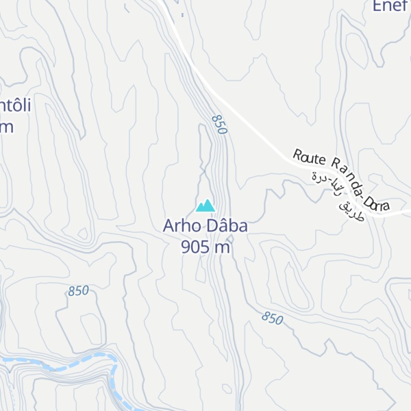 Map of Arho Dâba