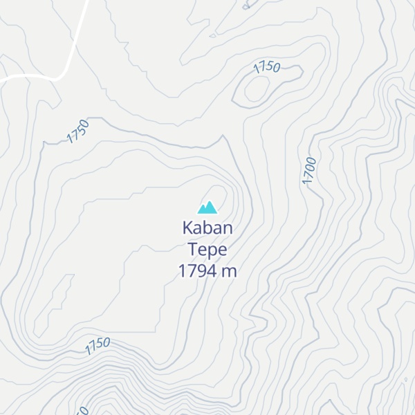 Map of Kaban Tepe