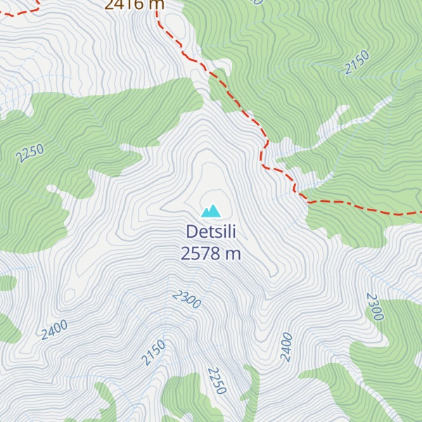 Map of Detsili