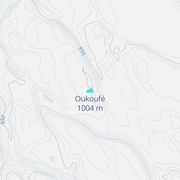 Map of Oukoufé