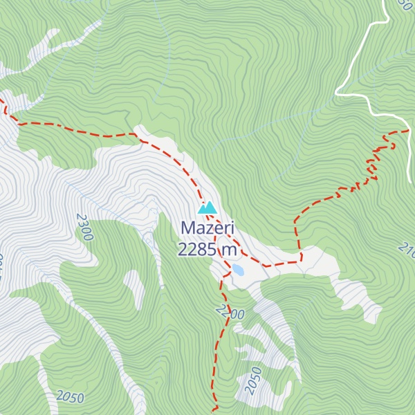 Map of Mazeri