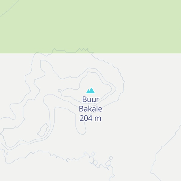 Map of Buur Bakale