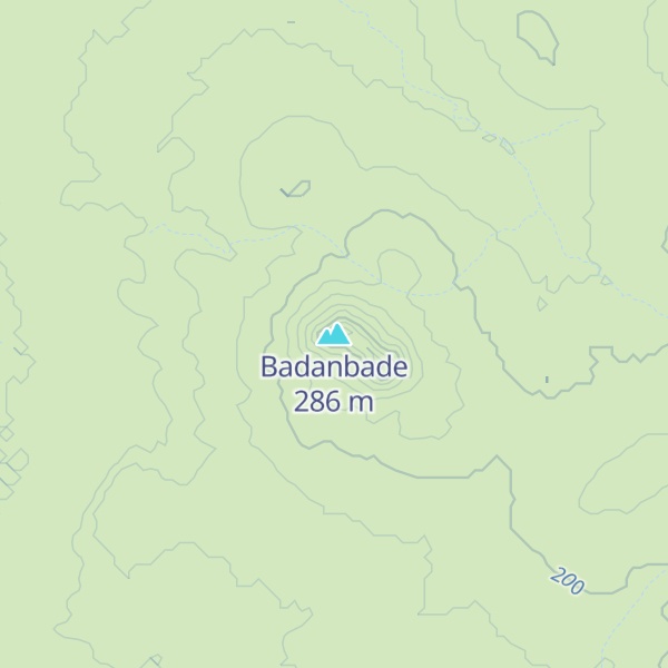 Map of Badanbade