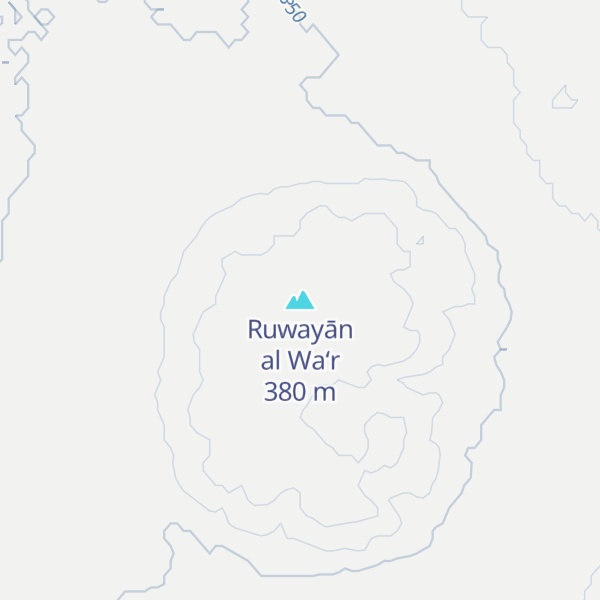 Map of Ruwayān al Wa‘r