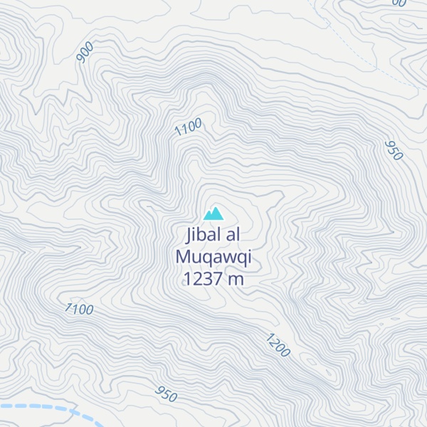 Map of Jibal al Muqawqi