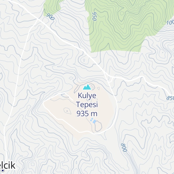 Map of Kulye Tepesi