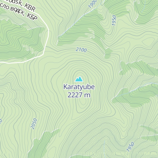 Map of Karatyube