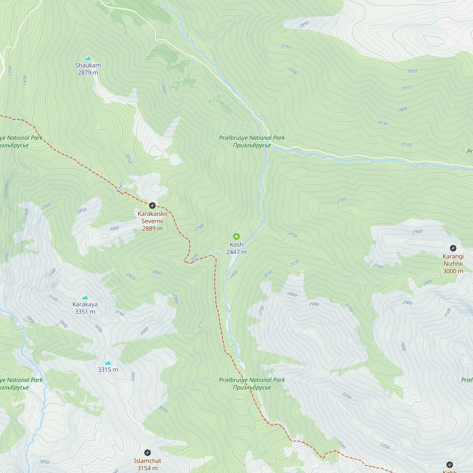 Kosh map
