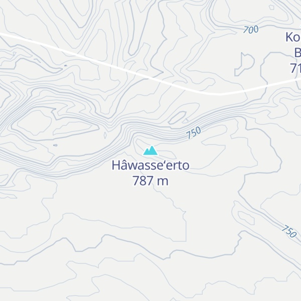 Map of Hâwasse‘erto