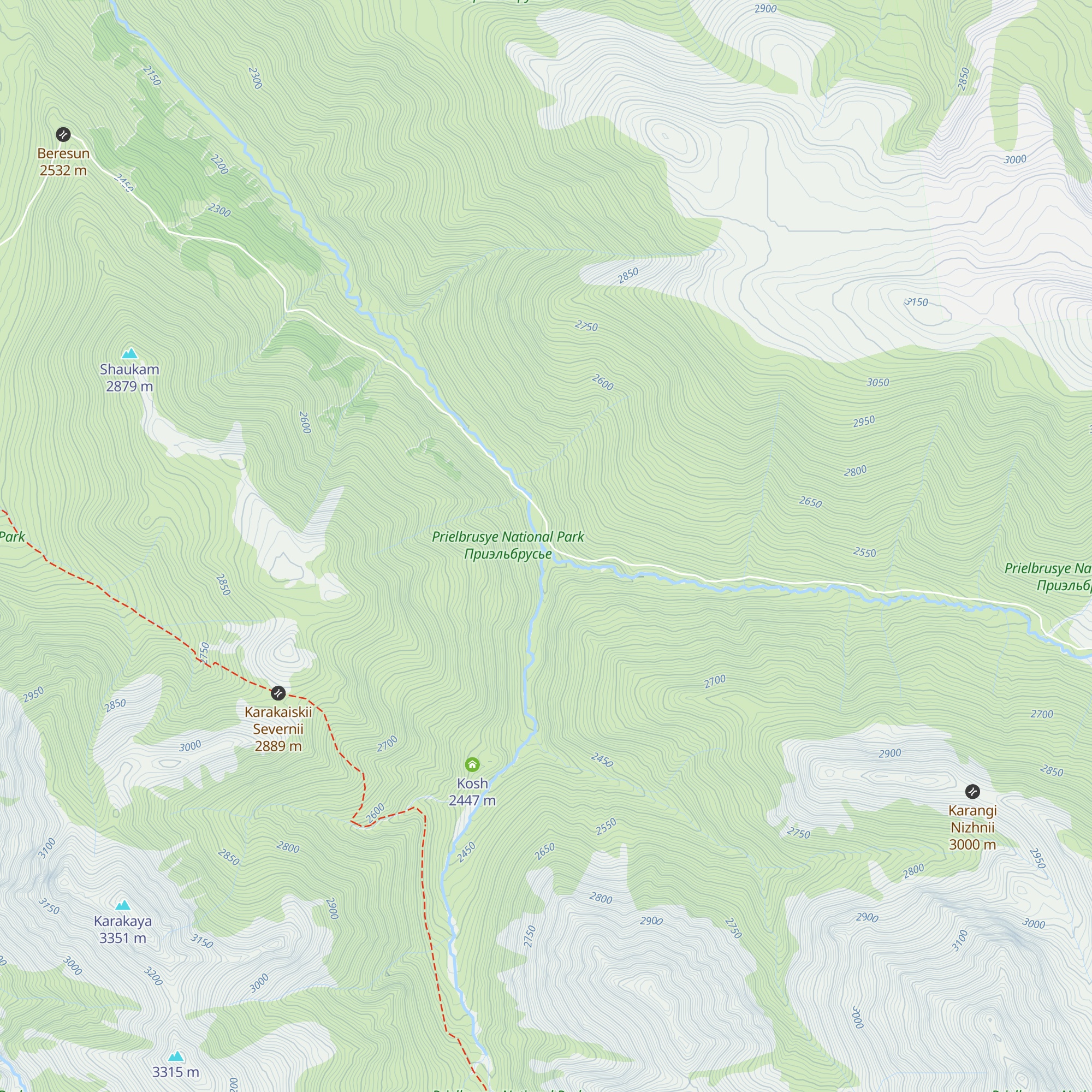 Kosh map