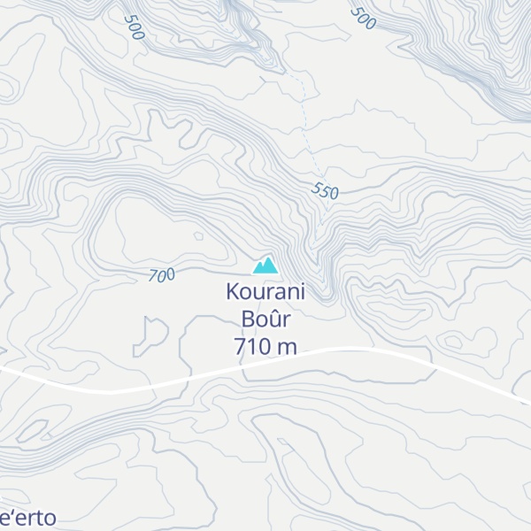 Map of Kourani Boûr