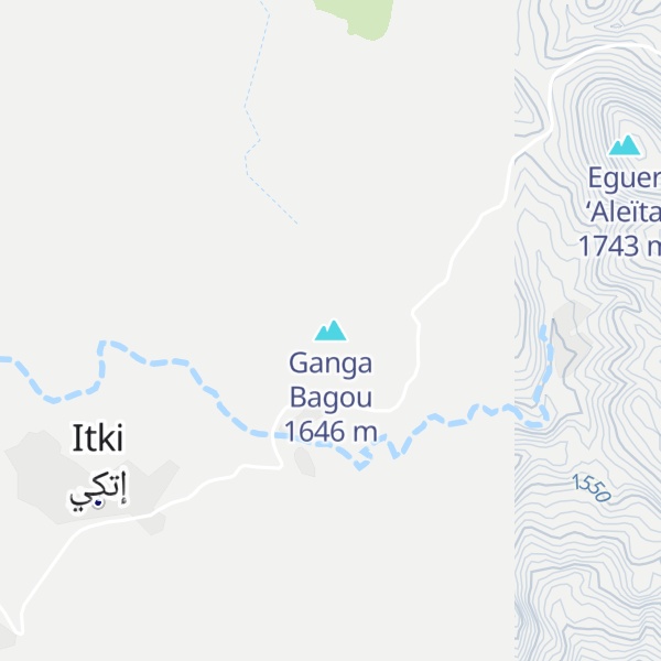 Map of Ganga Bagou