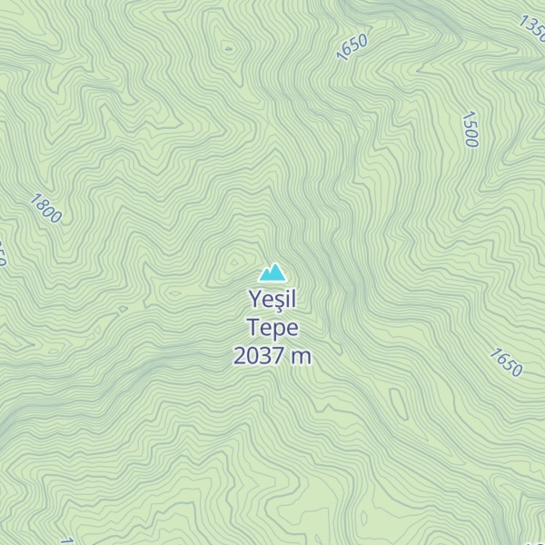 Map of Yeşil Tepe