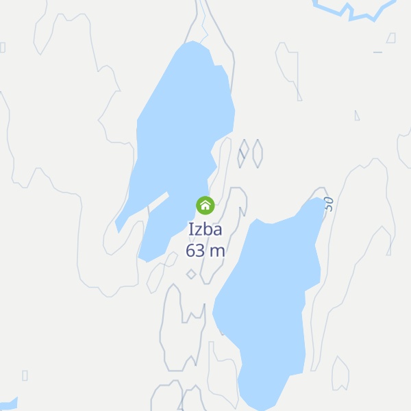 Map of Izba