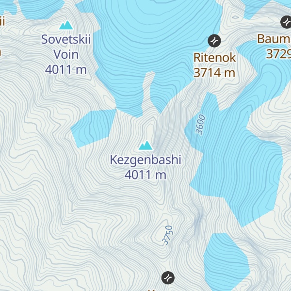 Map of Kezgenbashi