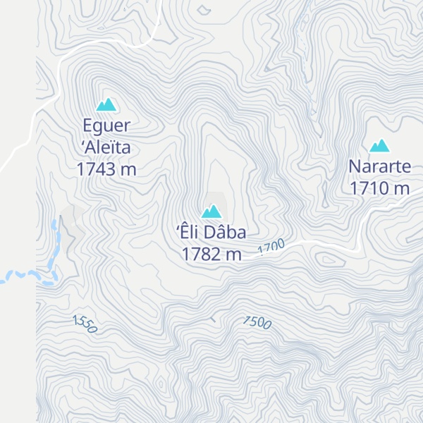Map of ‘Êli Dâba