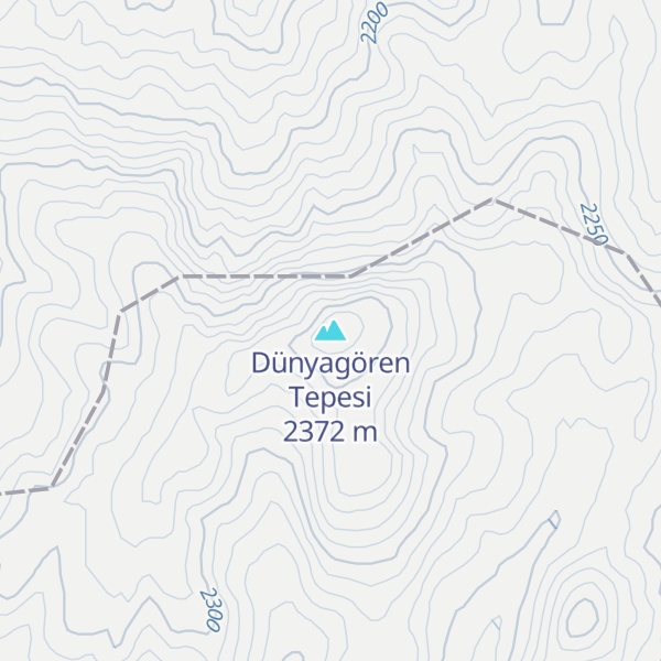 Map of Dünyagören Tepesi