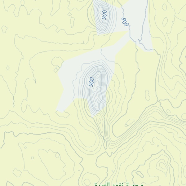 Map of Jabal Khall at Tayr