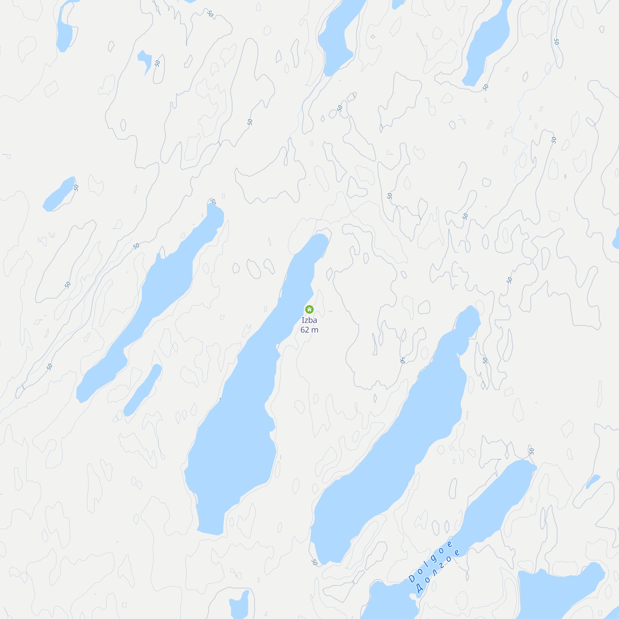 Izba map