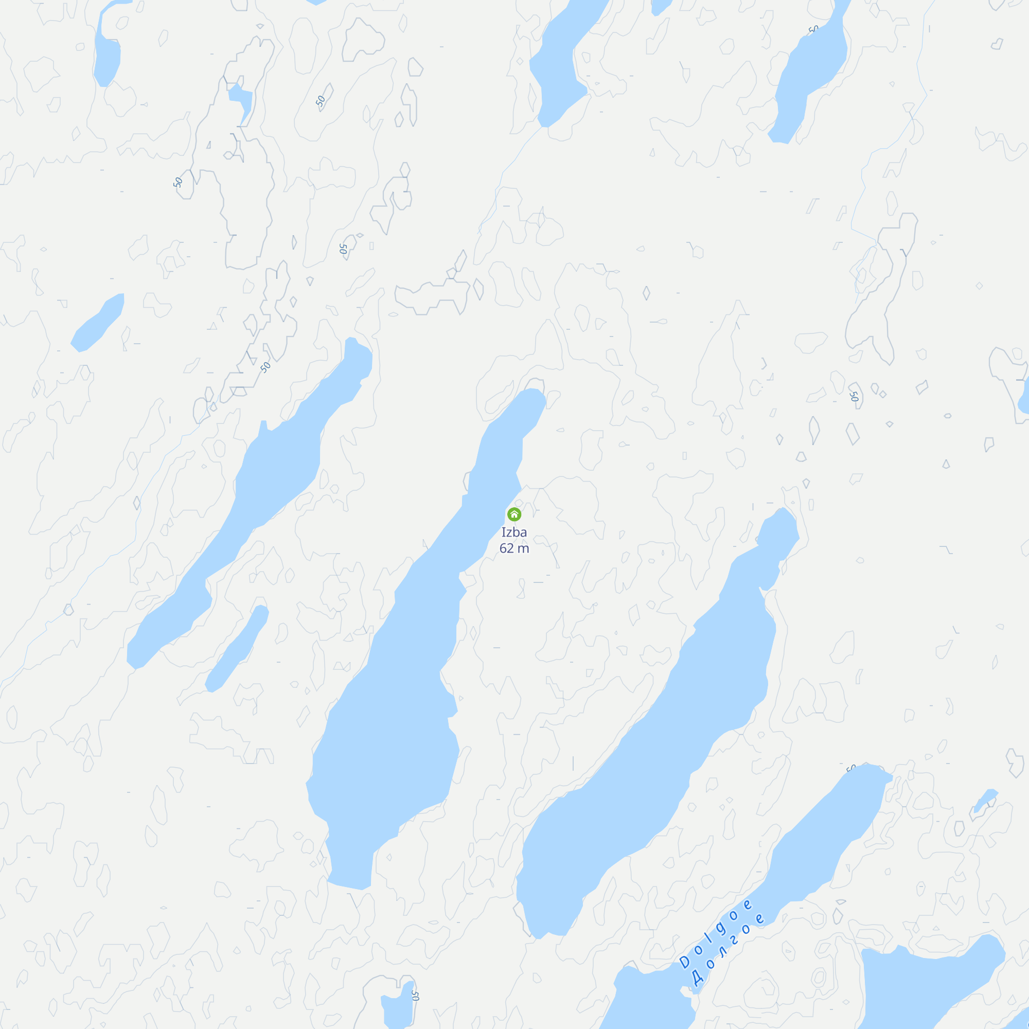Izba map