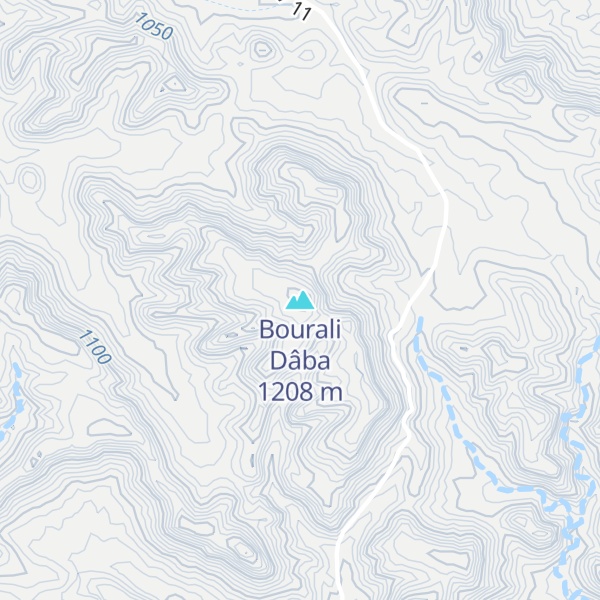 Map of Bourali Dâba