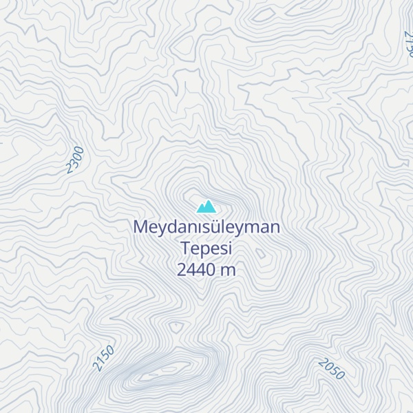 Map of Meydanısüleyman Tepesi