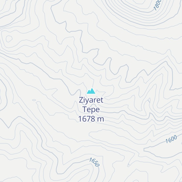 Map of Ziyaret Tepe