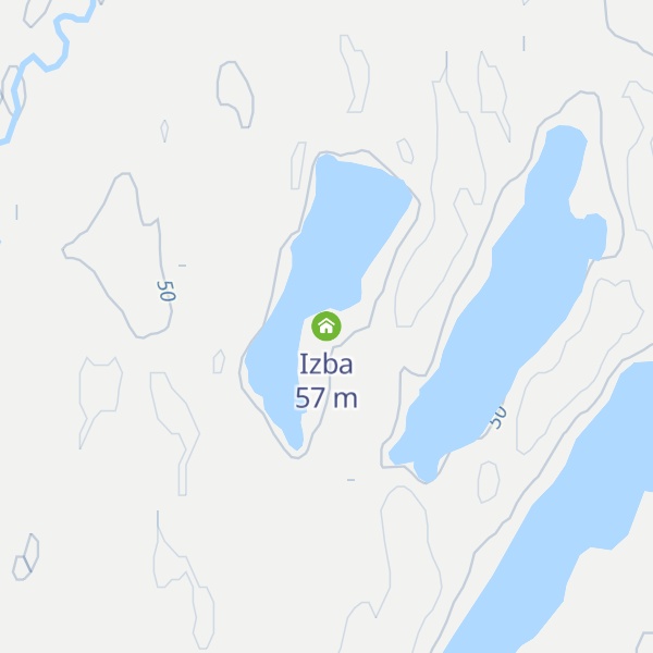 Map of Izba