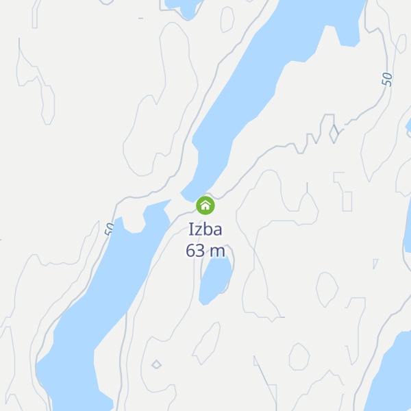 Map of Izba