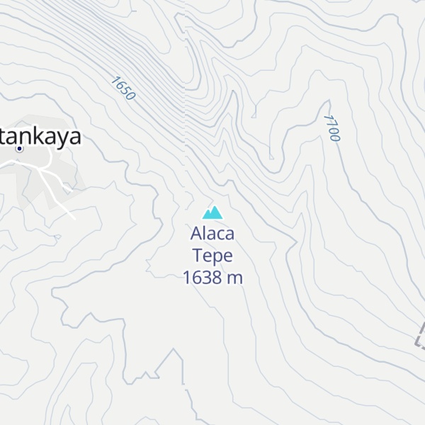 Map of Alaca Tepe