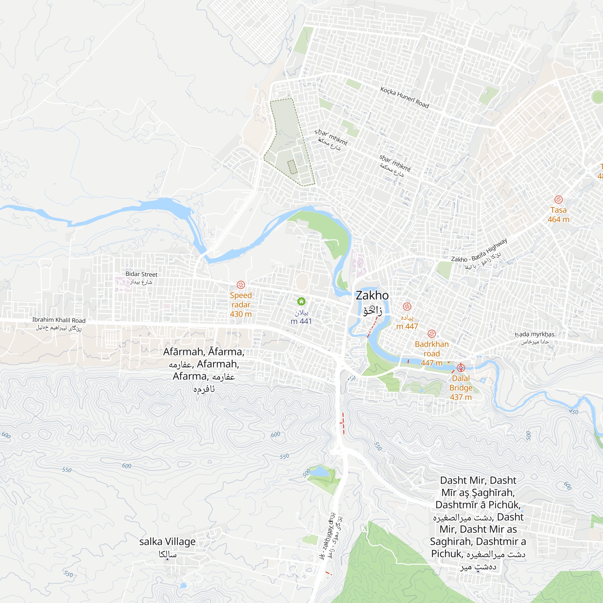 بيلان map