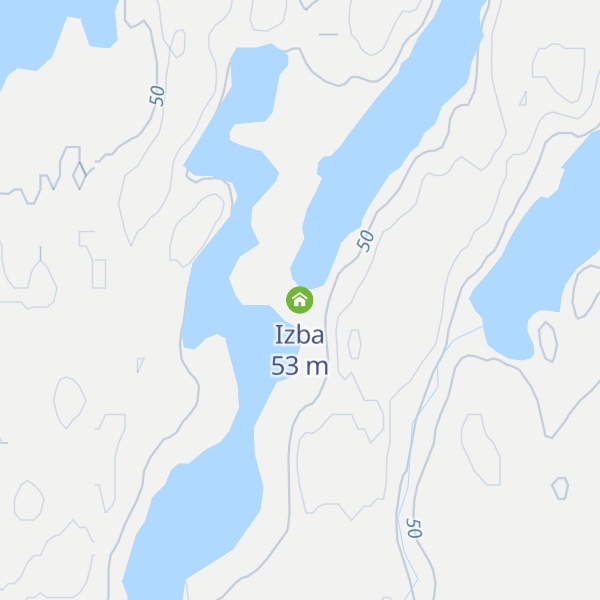 Map of Izba