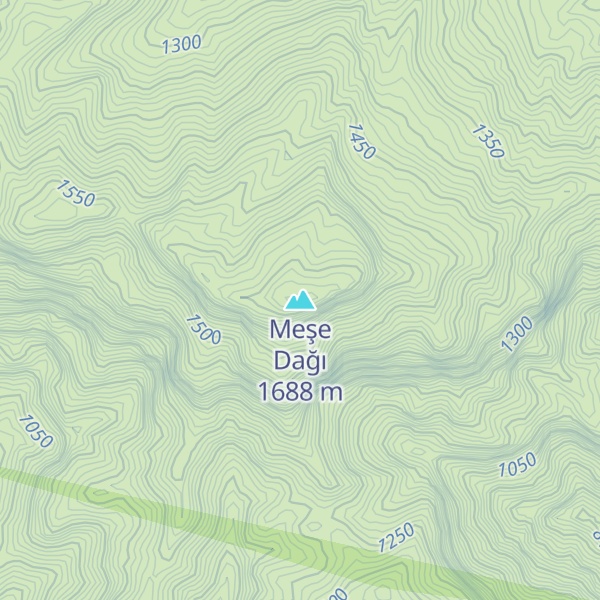Map of Meşe Dağı