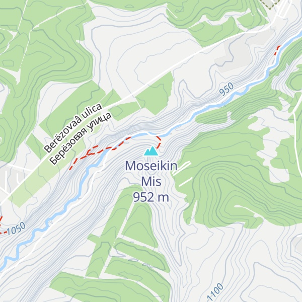 Map of Moseikin Mis