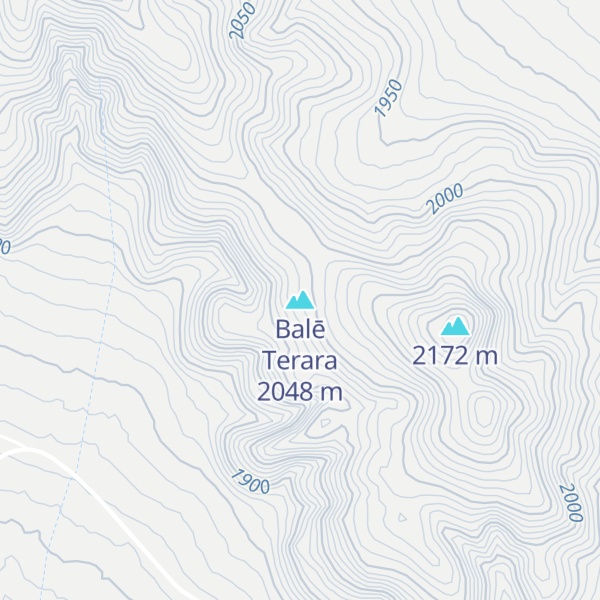 Map of Balē Terara