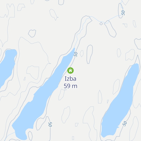 Map of Izba