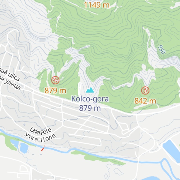 Map of Kolco-gora