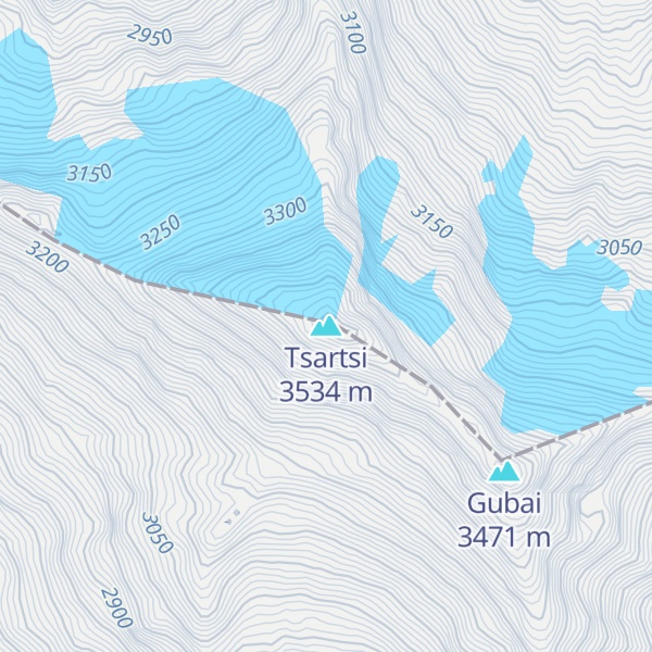 Map of Tsartsi