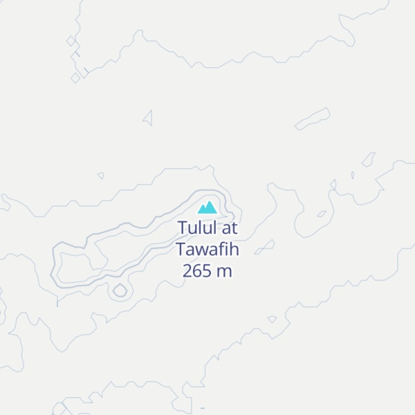 Map of Tulul at Tawafih
