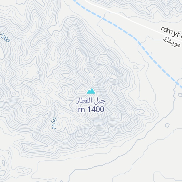 Map of جبل القطار