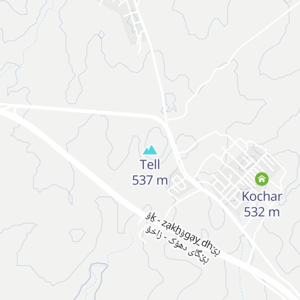 Map of Tell
