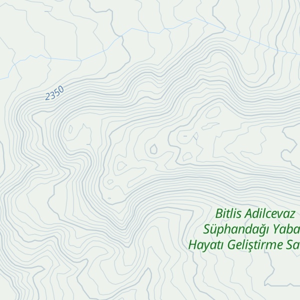 Map of Ahürük Dağı