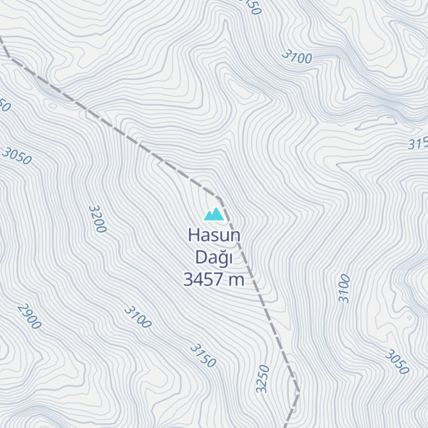Map of Hasun Dağı